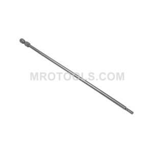 Apex AM-3MM-8 Socket Head Metric Power Drive Bits, 1/4'' Hex Drive