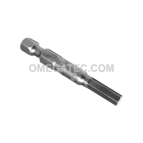 Apex AM-4MM Socket Head Metric Power Drive Bits, 1/4'' Hex Drive