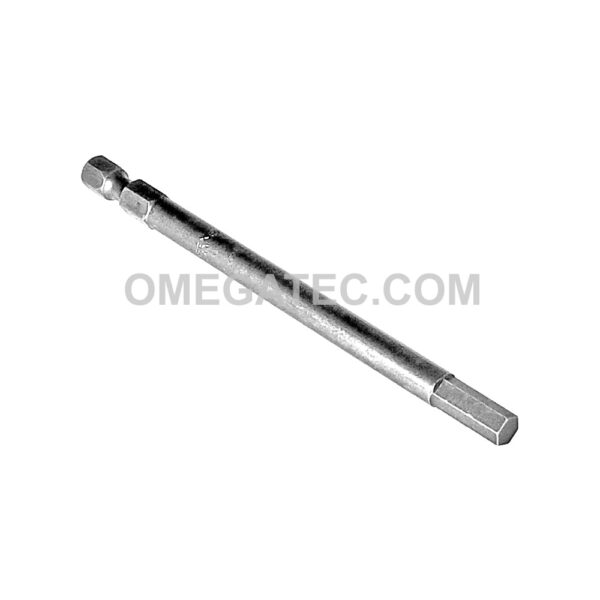 Apex 1/4'' Socket Head (Hex-Allen) Hex Power Drive Bits, Metric