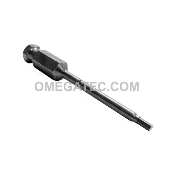 Apex AN-3MM 3mm Socket Head Power Drive Metric Bits, 7/16'' Hex Drive