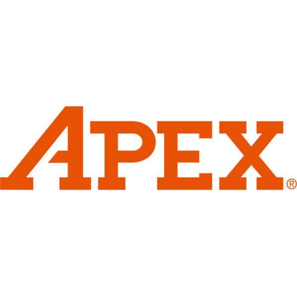 Apex AN-6MM-BH-80M Ball End Hex Bit, 7/16'' Hex Power Drive