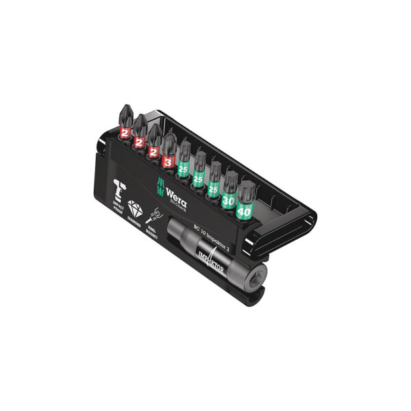Wera 05057682002 10 Pc. Impaktor 2 Bit-Check