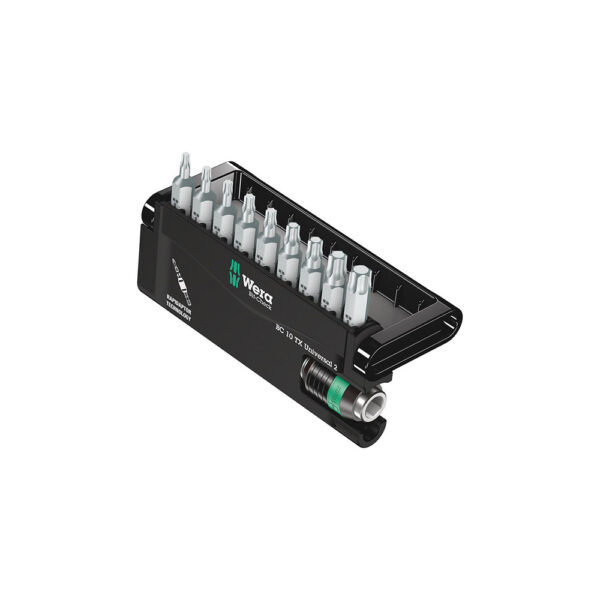Wera 05057115001 10 Pc. TORX Universal 2 Bit-Check