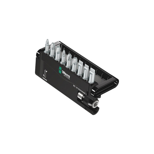 Wera 05056161001 10 Pc. Universal 1 Bit-Check
