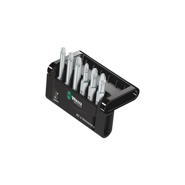 Wera 05056473001 6 Pc. Universal 2 Bit-Check