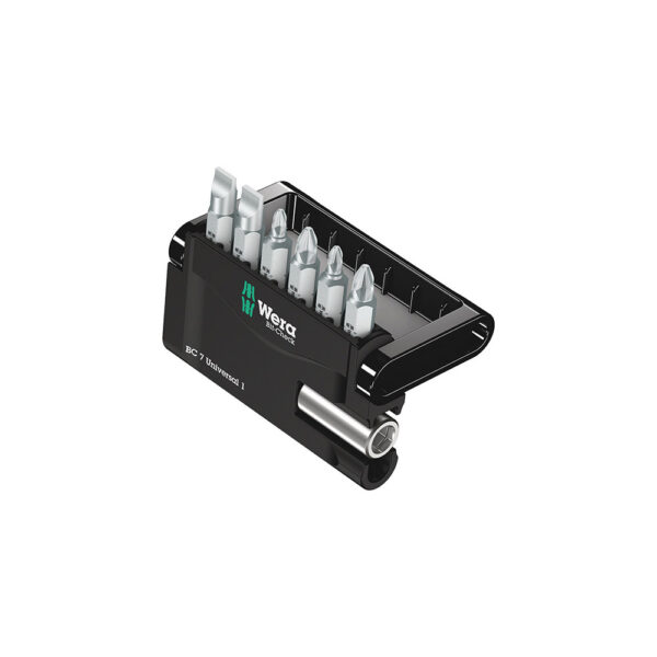 Wera 05056295001 7 Pc. Universal 1 Bit-Check