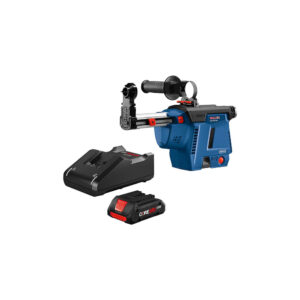GDE18V-26DB15 Bosch 18V SDS-plus Bulldog Mobile Dust Extractor Kit with (1) CORE18V 4.0 Ah Compact Battery