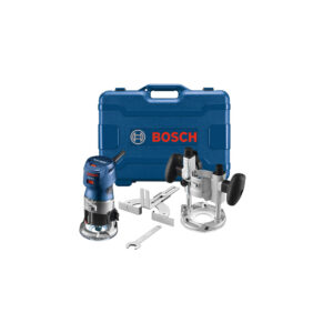 GKF125CEPK Bosch 1.25 HP Variable Speed Palm Router Combo Kit w/LED