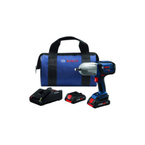 IWHT180-B25 Bosch 18V High Torque Impact Wrench Kit w/ (2) CORE18V 4.0 Ah Compact Batteries