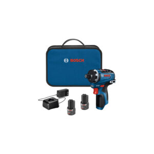 GSR12V-300HXB22 Bosch 12V Max Brushless 1/4'' Hex Two-Speed Screwdriver Kit with (2) 2.0 Ah Batteries