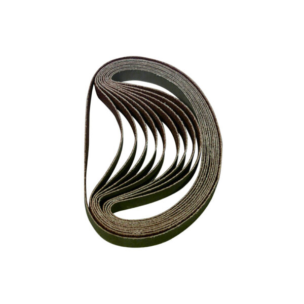 BSP80 Astro Pneumatic 10PC Sanding Belt 80 Grit - 3/8'' x 13''