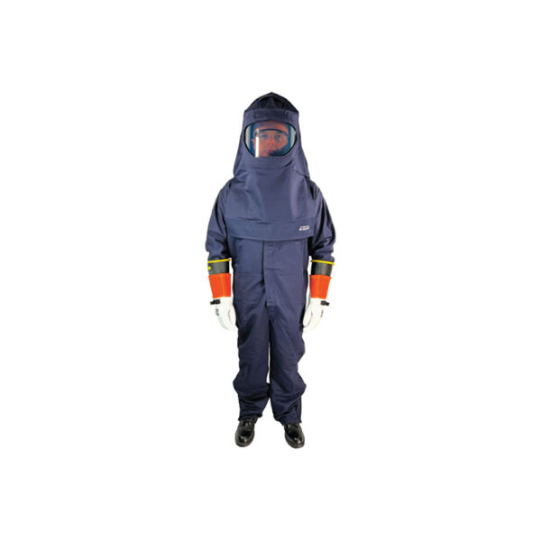Cementex CS21CVL-XL 21 cal/cm2 Feature Series Navy Coverall - EXTRA LARGE