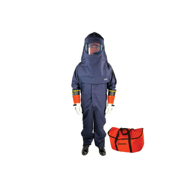Cementex CS21K-M 21 cal/cm2 Feature Series Coat / Pant Kit in a Standard Duffel Bag - MEDIUM