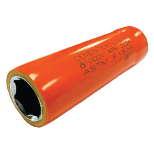 Cementex IS38-04M 6PT 4mm Standard Wall 6-Point Metric Socket, 3/8'' Square Drive