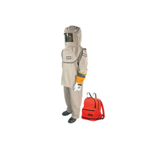 Cementex BPK-HRC4K-S0 40 cal/cm2 Contractor Series Coat / Pant Kit in a Deluxe Backpack with Class 0 Glove Kit - SMALL