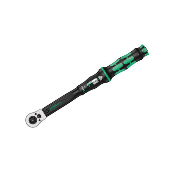 Wera 05075625001 Click-Torque C 2 Push R/L Adjustable Torque Wrench For Clockwise and Anti-Clockwise Torque-Control