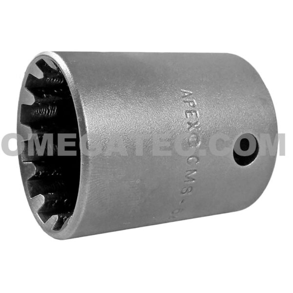 Apex CMS-5430 #30 Spline Impact Socket, 1/2'' Square Drive