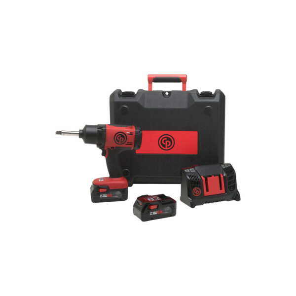 CP8848-2 Chicago Pneumatic 1/2'' Cordless Impact Wrench Pack w/ 6Ah Battery