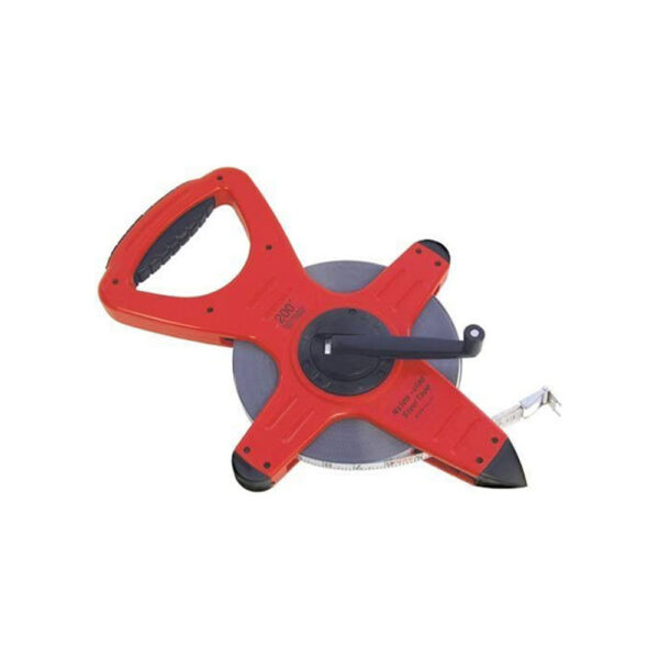 82-20080B CST/berger 82-Series 200ft One Sided Zip-Line Nylon-Clad Steel Open Reel Tape Feet/8ths (Rolatape)