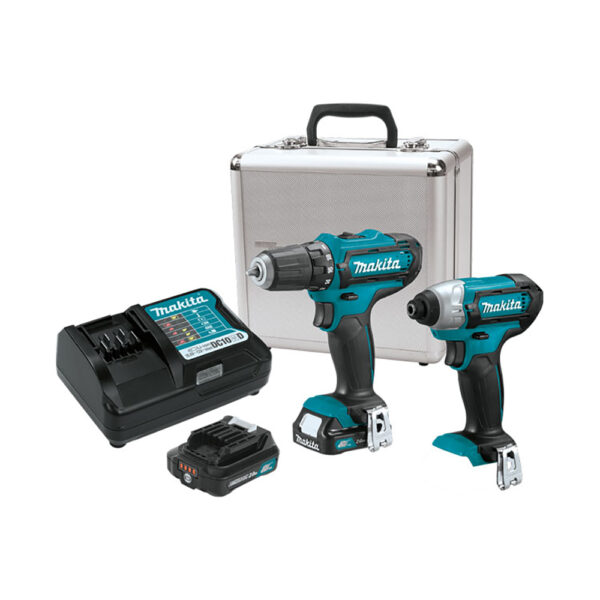 CT226RX Makita 12V max CXT Lithium-Ion Cordless 2PC Combo Kit (2.0Ah)