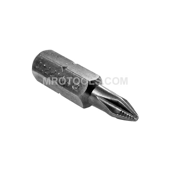 ZEPHYR D1221AAR #1 Phillips Removal Insert Bit, ACR, 1/4'' Hex Drive