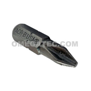 ZEPHYR D1222AAACR-B #2 Phillips Insert Bit, ACR, 1/4'' Hex Drive