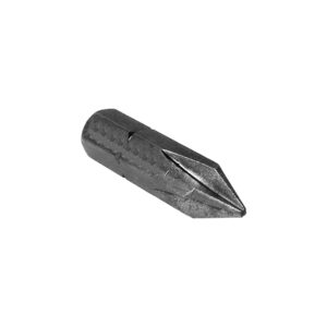Zephyr D1222AM #2 Phillips Hex Shank Insert Bit, For Machine Screws, Milled Point, 1/4'' Hex Shank