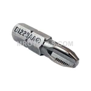 ZEPHYR D1223AAR #3 Phillips Removal Insert Bit, ACR, 1/4'' Hex Drive
