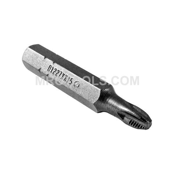 ZEPHYR D1227XX15R #2 Phillips Removal Insert Bit, ACR, Reduced Nose Diameter, 1/4'' Hex Drive