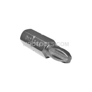 Zephyr D1233AA #3 Phillips Hex Shank Insert Bit, For Machine Screws, 5/16'' Hex Shank