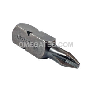 Zephyr D1252XX #2 Phillips Square Shank Insert Bit, For Self Tapping Screws, 5/16'' Square Shank