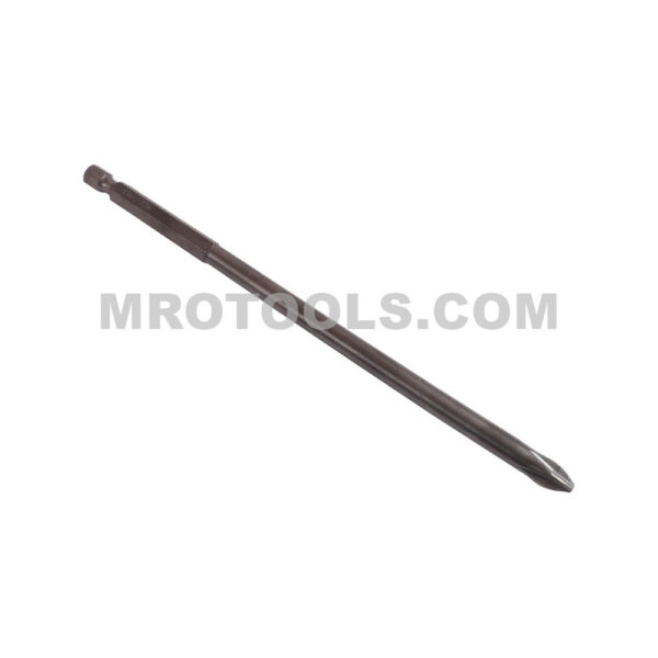 ZEPHYR E1101AA6RI #1 Phillips Installation Power Drive Bit, ACR, For Machine Screws, 1/4'' Hex Shank