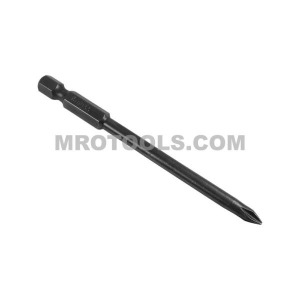 ZEPHYR E1101XX275 #1 Phillips Power Drive Bit, For Self Tapping Screws, 1/4'' Hex Shank