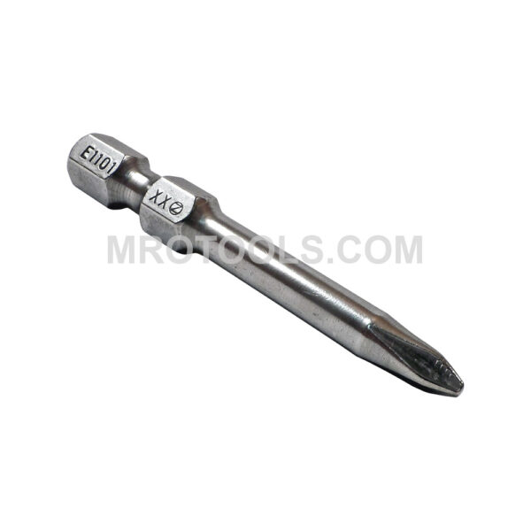 ZEPHYR E1101XXRI #1 Phillips Installation Power Drive Bit, ACR, For Self-Tapping Screws, 1/4'' Hex Shank