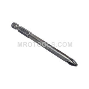 ZEPHYR E1102XX35 #2 Phillips Power Drive Bit, For Self Tapping Screws, 1/4'' Hex Shank