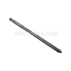 ZEPHYR E1102XX6 #2 Phillips Power Drive Bit, For Self Tapping Screws, 1/4'' Hex Shank