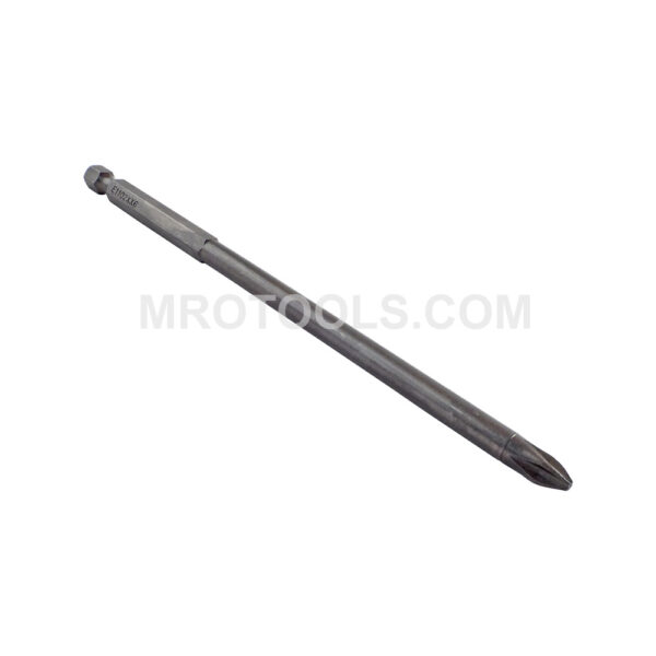 ZEPHYR E1102XX6 #2 Phillips Power Drive Bit, For Self Tapping Screws, 1/4'' Hex Shank