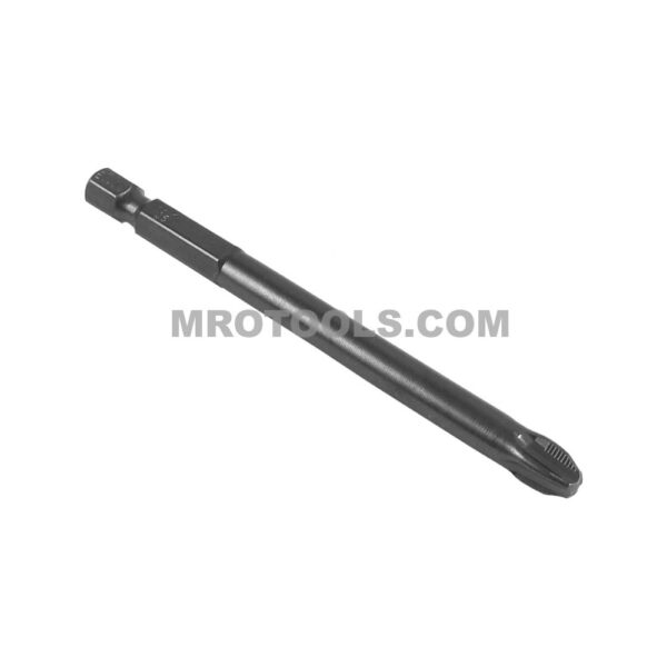 ZEPHYR E1103AA35RI #3 Phillips Installation Power Drive Bit, ACR, For Machine Screws, 1/4'' Hex Shank