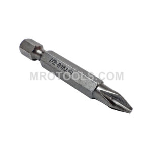 ZEPHYR E1542XXACR-B #2 Phillips Power Drive Bit, ACR, Full Hex Shank, For Machine Screws, 1/4'' Hex Shank