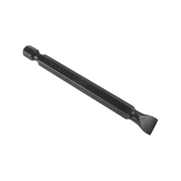 ZEPHYR E3105A3 10F-12R Slotted Power Drive Bit, For Machine Screws, 1/4'' Full Body Hex Shank