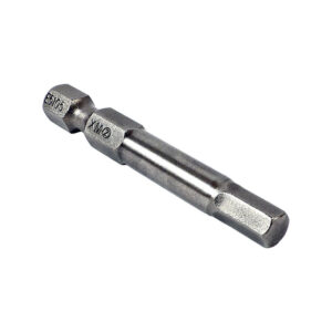 ZEPHYR E5105XM 5mm Socket Head (Hex-Allen) Power Drive Bit, Metric, 1/4'' Hex Shank