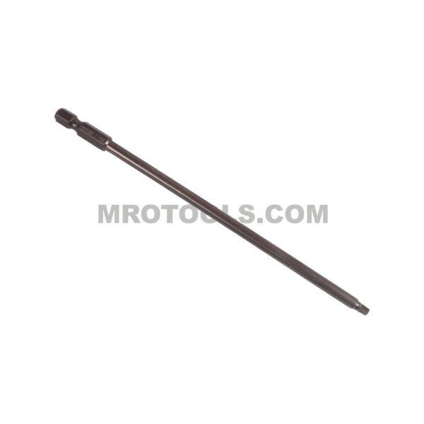 ZEPHYR E8101XX6 #1 Square Recess Power Drive Bit, Reduced Shank Diameter, 1/4'' Hex Shank