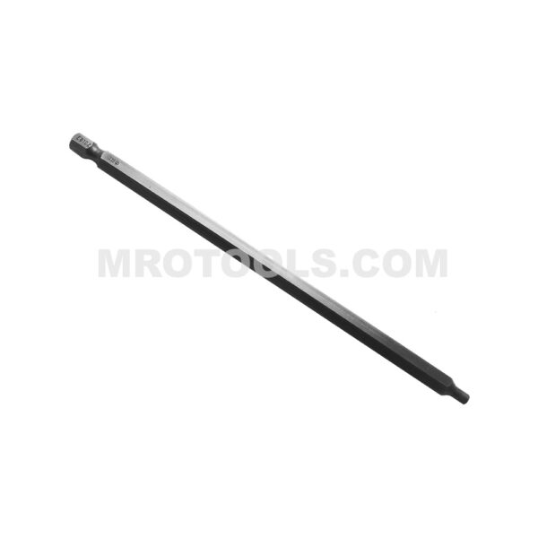 ZEPHYR E8102XX6 #2 Square Recess Power Drive Bit, Reduced Shank Diameter, 1/4'' Hex Shank