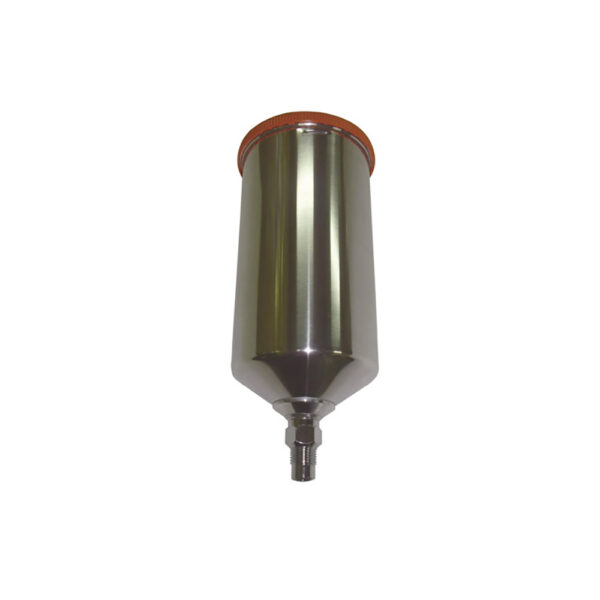 EUROALCUP Astro Pneumatic Aluminum Gravity Feed Cup - 1 Liter Capacity for EURO Spray Gun Series