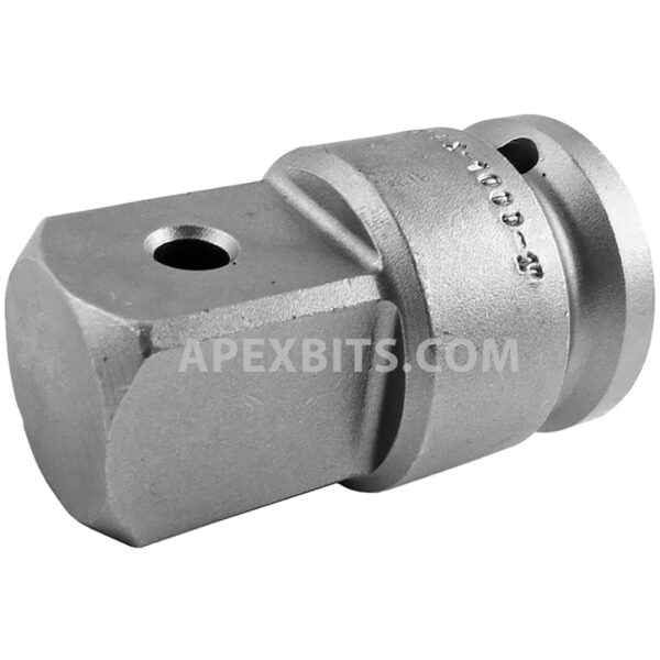 Apex EX-1000 Straight Adapter, 3/4'' Square Drive, 9/32'' Drill Hole Lock