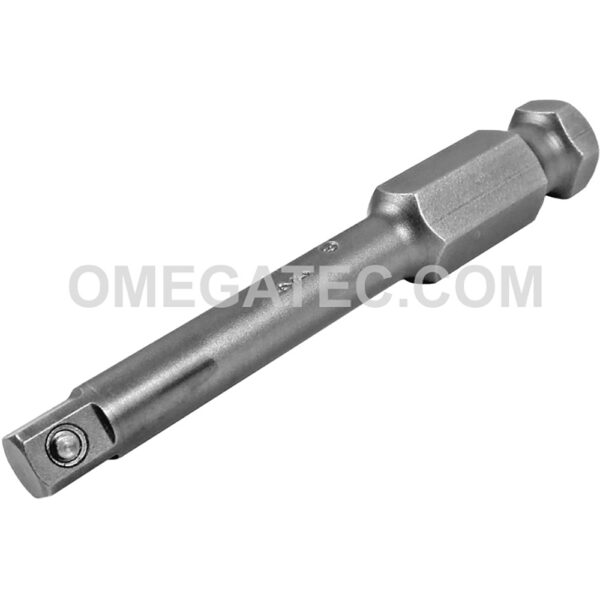 Apex EX-250-B-2 1/4'' Hex Power Drive Socket Extension, 1/4'' Male Square
