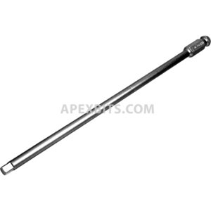 Apex EX-251-10 7/16'' Hex Power Drive Socket Extension, 1/4'' Male Square