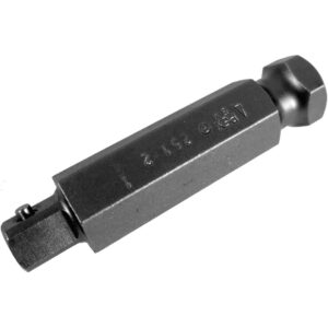 Apex EX-251-2 7/16'' Hex Power Drive Socket Extension, 1/4'' Male Square