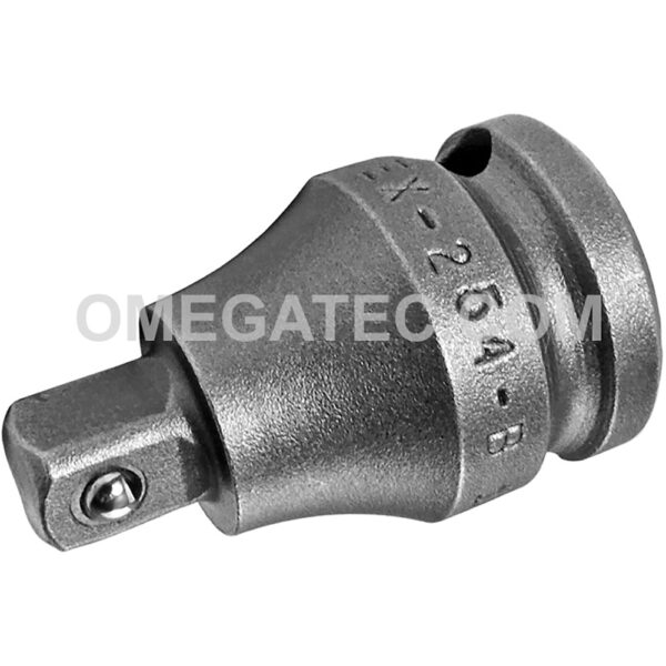 Apex EX-254-B Straight Adapter, 3/8'' Square Drive, Ball Lock