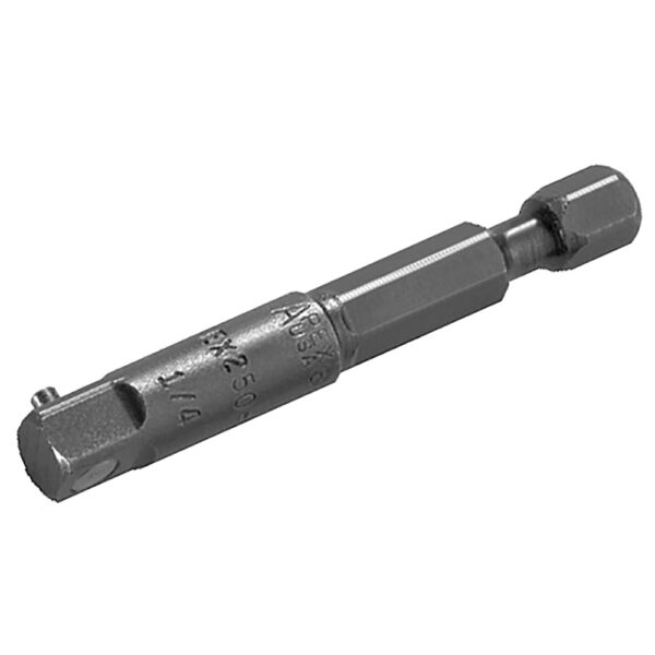Apex EX-262-2 5/16'' Hex Power Drive Socket Extension, 1/4'' Male Square